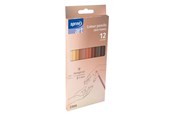 Materialy hobbystyczne - SPREE Colored pencils 12 pcs Skin Tones. - 57095