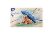 Materialy hobbystyczne - SPREE Crayons in metal box 12+12+12 - 57220