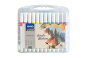 Materialy hobbystyczne - SPREE Acrylic Brush Tips 24 pcs. - 58154