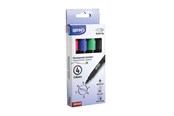 Przybory do pisania i rysowania - SPREE Permanent Marker box of 4 colors. - 58450