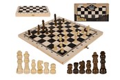 Zabawki - OUT OF THE BLUE Wooden game Chess - 63/3058