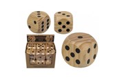 Zabawki - OUT OF THE BLUE Cube giant. Wood. 6*6cm. - 76/6179