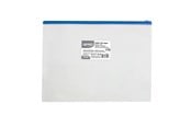 Materialy hobbystyczne - SPREE Zipper bag A4 Blue zipper - 77510