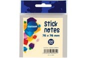 Papier, papier fotograficzny i etykiety - CENTRUM StickNotes 76*76mm 100 sheets pastel yellow - 80082