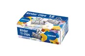 Materialy hobbystyczne - CENTRUM Foldback clamps 12 pcs. 19mm - 80134