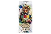 Materialy hobbystyczne - Hobby Mate Colored pencil TIGER 12 pcs HIGH QUALITY - 80481
