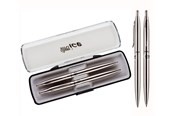 Przybory do pisania i rysowania - CENTRUM Ballpoint pen/pencil steel. In gift box - 80535