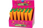 Przybory do pisania i rysowania - CENTRUM Ballpoint pen SQUISHI YELLOW RED - 80616