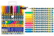 Przybory do pisania i rysowania - CENTRUM Glitter Gel Pen 12 ass. - 80785
