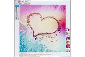 Materialy hobbystyczne - CENTRUM Diamond Painting 30*30cm. HEART - 80877
