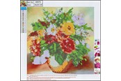 Materialy hobbystyczne - CENTRUM Diamond Painting 30*30cm. FLOWERS - 80879