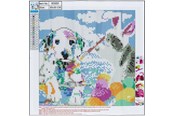 Materialy hobbystyczne - CENTRUM Diamond Painting 30*30cm. DOGS - 80885