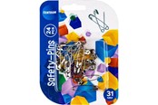Materialy hobbystyczne - CENTRUM Safety pin. Cards etc. 24 pcs. 31mm. - 80929