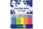 Materiały hobbystyczne - CENTRUM Indeksfaner 45*12mm 5 neonfarver ass. - 83506