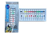Materiały hobbystyczne - CENTRUM Acrylic colors. 12 tubes of 12 ml. - 83561