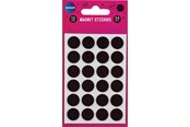 Materialy hobbystyczne - Hobby Mate Magnets self-adhesive ø13mm. 48 pcs. - 86691