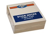 Papier, papier fotograficzny i etykiety - CENTRUM StickNotes 75*75mm. 400 sheets. Pastel yellow - 88543