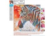 Materiały hobbystyczne - CENTRUM Diamond Painting 20*20cm. Zebra - 89620