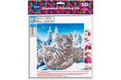 Materialy hobbystyczne - CENTRUM Diamond Painting 20*20cm. Snow landscape - 89740