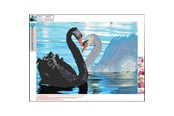 Materialy hobbystyczne - CENTRUM Diamond Painting 30*40cm. Swans - 89753