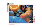 Materialy hobbystyczne - CENTRUM Diamond Painting 40*50cm. SPACE THEME - 89759