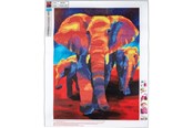 Materiały hobbystyczne - CENTRUM Diamond Painting 40*50cm. ELEPHANTS - 89761