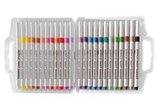 Artykuly Artystyczne & Rzemieslnicze - Hobby Mate StentusserAkrylmarkere 24 stk i kuffert - 89784