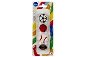 Przybory do pisania i rysowania - CENTRUM Eraser balls 4 pcs. on blister card. - 89807