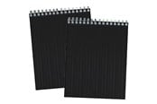 Papier, papier fotograficzny i etykiety - BRIGHTOFFICE College block A6. LIN. BLACK PP 100 sheets - 97354