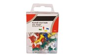 Materialy hobbystyczne - BRIGHTOFFICE Card pins Push Pinn 25 pcs. - 97998