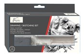 Materialy hobbystyczne - Creative Craft Group Drawing set 12 parts - AR0203/GE