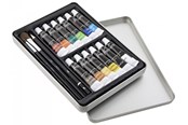 Materialy hobbystyczne - Creative Craft Group Watercolor paint 16 parts 12 tubes and more. - AR0500/GE