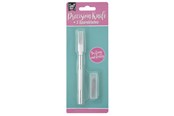 Materialy hobbystyczne - Creative Craft Group Scalpel/hobby knife with 3 blades blister card - CR1301/GE