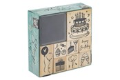 Materiały hobbystyczne - Creative Craft Group Stamp set 8 stamps + ink pad - CR1900/GE