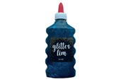 Materialy hobbystyczne - Hobby Mate Glitter glue BLUE 177 ml - Lim05