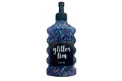Materialy hobbystyczne - Hobby Mate Glitter glue coarse glitter Navy 177ml - Lim56