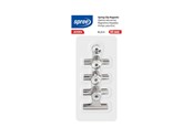 Materiały hobbystyczne - SPREE Paper clip Bulldog with magnet 50 mm 4 pcs - SP82084