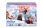 Zabawki - Creative Craft Group DISNEY FROZEN Sticker by Number Pad - TT681576