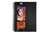 Materialy hobbystyczne - Zieler Sketchbook HardcoverSPIRAL A4 150g - Z07290008