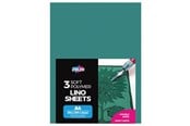 Materialy hobbystyczne - Zieler Linoleum sheets A4 3 pcs. - Z09299527