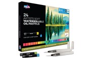 Materialy hobbystyczne - Zieler 24 water-soluble oil pastels - Z09299558