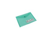 Koszulki, ofertówki i przekladki - SPREE Envelope C5 plastic.12 pcs. clear. GREEN - 76160