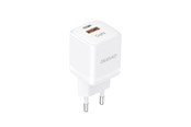 Telefon - Adapter i Ladowarka - Dudao Wall charger GaN 33W PPS USB C/USB A13Pro - white - 6977196680979