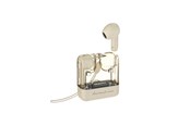 Sluchawki, zestaw sluchawkowy - Dudao U18Pro Bluetooth 5.3 TWS wireless headphones - beige - 6976625331406