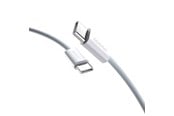 Kabel USB - Dudao L6C USB-C - USB-C PD cable 30W 1m - light blue - 6976625331277