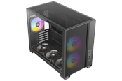 Obudowa komputerowa - Antec FLUX M - Obudowa komputerowa - Minitower - Czarny - 0-761345-10253-7
