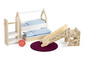 Lalki i akcesoria - Small Foot Doll House Nursery Furniture - 12632