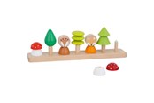 Zabawki drewniane - Goki Wooden Color and Shape Sorting Game - 58423