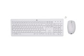 Klawiatura - HP 230 Wireless Mouse and Keyboard Combo EU English - Zestaw klawiatura i mysz - Angielski - Biały - 3L1F0AA#ABB