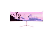 Monitor - 49" Arozzi Nova 49” Curved computer monitor - AZ-NO-49TUW165-PNK